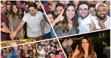 فركش.. نجوم رمضان يحتفلون بانتهاء تصوير مسلسلاتهم عبر السوشيال ميديا.. ياسمين عبد العزيز تنشر صور  احتفال "هربانة منها".. تامر مرسى مع عمرو سعد فى آخر يوم لـ"وضع أمنى".. ونيللى كريم تنهى "لأعلى سعر" بالزغاريد