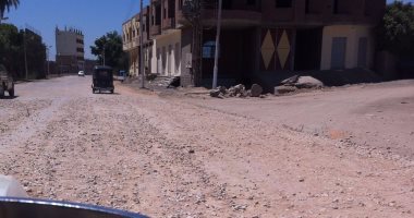 قارئ يطالب بسرعة الانتهاء من رصف طريق مصر أسوان الزراعى