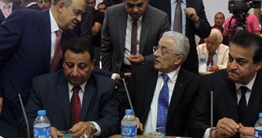 بالصور.. حلمى النمنم يصل الأعلى للثقافة لإعلان جوائز الدولة