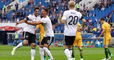 شاهد.. ألمانيا تتفوق على أستراليا 1/2 فى الشوط الأول بكأس القارات