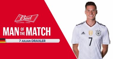 دراكسلر أفضل لاعب فى مباراة ألمانيا وأستراليا بكأس القارات