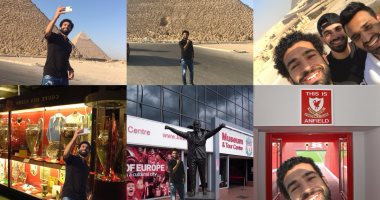 بالصور.. جماهير ليفربول يعبرون عن حبهم لمحمد صلاح بطريقتهم الخاصة