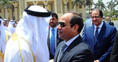 محمد بن زايد ينشر فيديوهات من حفل افتتاح قاعدة محمد نجيب عبر إنستجرام