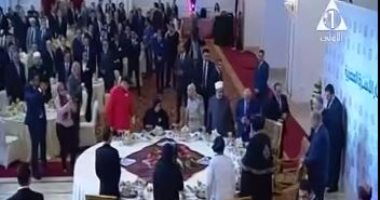 الرئيس السيسى يشهد حفل إفطار الأسرة المصرية بحضور رئيس الوزراء