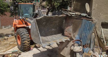 إزالة تعديات على مساحة 4 أفدنة فى قومبانية أبو قير بالبحيرة