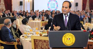 وسائل الإعلام العربية والدولية تبرز تصريحات السيسى بإفطار "الأسرة المصرية"