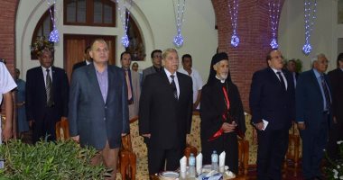 محافظ الاسماعيلية يشهد الإحتفالية الرمضانية بالكنيسة الكاثوليكية 