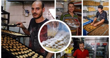 المخابز تستعد للعيد.."خلى العيش على جنب..دلوقتى وقت الكحك "