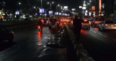 سقوط أمطار على مناطق متفرقة فى القاهرة والجيزة