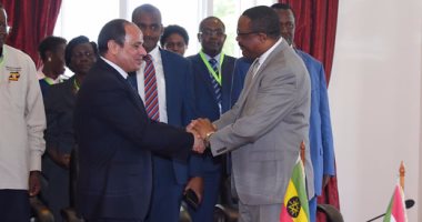 بالصور.. السيسي يؤكد حرص مصر على إنهاء الانقسام وتجاوز الاختلافات بين دول حوض النيل 