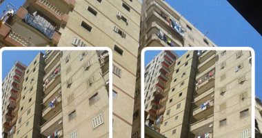 بالصور.. عقار مائل جديد يهدد أرواح المواطنين بمنطقة الفلكى بالإسكندرية.. العقار صادر له قرار تخفيف أحمال والمحافظة تفشل فى إخلائه.. رئيس الحى: أطلقنا 3 حملات دون جدوى وحررنا محضرا ببقاء السكان على مسئوليتهم