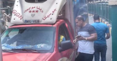 ضبط سيارتين تبيع لحوم مجهولة المصدر بميدان الجيزة