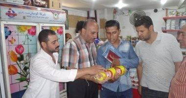 بالصور.. رئيس مدينة الباجور يترأس حملة مكبرة لضبط الاسواق