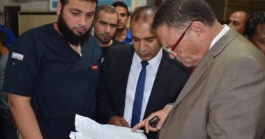 بالفيديو..إحالة 8 أطباء للنيابة الإدارية لغيابهم عن العمل بمستشفى فايد المركزى