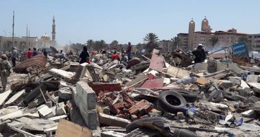 بالصور.. بورسعيد تكثف جهودها للقضاء على عشوائيات هاجوج والإصلاح والجناين
