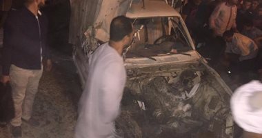 مصرع وإصابة 6 أشخاص فى حادث انقلاب سيارة ملاكى بالوادى الجديد