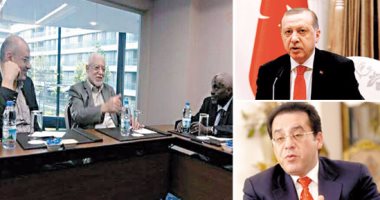 ثلاثى الشر الإخوانى يجتمعون فى تركيا للتآمر ضد مصر.. أمين «المؤتمر الشعبى» بالسودان يلتقى محمود حسين وقيادات حزب أردوغان وأيمن نور.. ومصادر: اتفقوا على تصعيد الأعمال الإرهابية وضرب العلاقات بين القاهرة والخرطوم