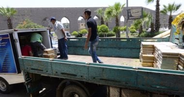 وزارة الداخلية تهدى مرضى مستشفى أورام الأقصر 2000 كيلو كحك هدية عيد الفطر 