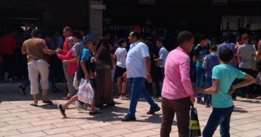 13 ألف مصرى وأجنبى يحتفلون بأول أيام عيد الفطر فى الأهرامات