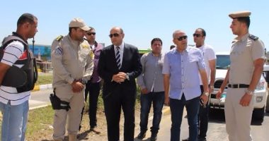 مدير أمن دمياط يتفقد الخدمات الأمنية ويشدد على الحذر فى احتفالات العيد
