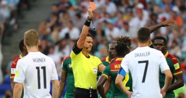 بالفيديو.. منتخب ألمانيا يسجل الثانى بعد طرد مدافع الكاميرون