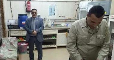 وكيل صحة دمياط يتفقد بنك الدم والمستشفى التخصصى