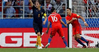 ملخص وأهداف مباراة تشيلى وأستراليا فى كأس القارات