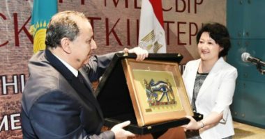 افتتاح المعرض الفرعونى المصرى فى كازاخستان