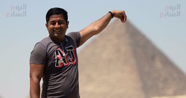 إقبال على زيارة الأهرامات بالجيزة فى ثانى أيام عيد الفطر