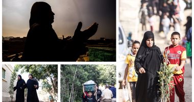 "المصرى معروف بأصله".. مواطنون يتوافدون على المقابر للزيارة والدعاء