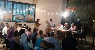 بالصور.. احتفالية ثقافية ومعرض للفنون التشكيلية بقصر ثقافة بلطيم