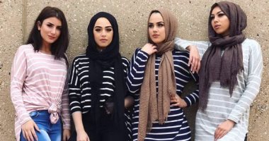 لو محتارة.. بالصور 6 طرق مختلفة تلبسى بيها "المخطط"