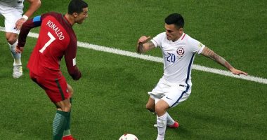 ركلات الترجيح تحسم المتأهل لنهائى كأس القارات بين البرتغال وتشيلى 