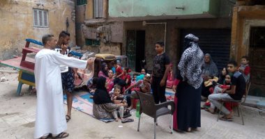 انهيار عقار غرب الإسكندرية دون إصابات