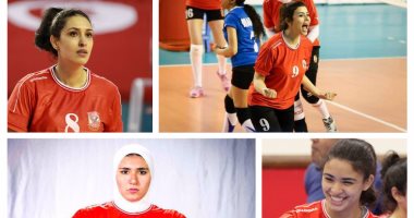 "5" لاعبات مستقبل الأهلى فى الكرة الطائرة