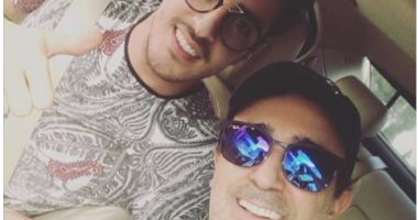 صابر الرباعى يهنئ ابنه إسلام بعد نجاحه فى البكالوريا