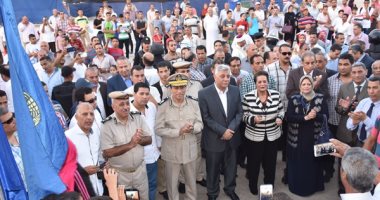 بالفيديو والصور.. محافظة البحيرة تنظم احتفالًا شعبيًا بذكرى ثورة 30 يونيو