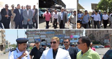 بالصور.. المحافظون كعب داير على المواقف والمستودعات.. غرامات مالية على السائقين المخالفين للتعريفة الجديدة.. ملصقات لتحديد التسعيرة.. ومحافظ الإسكندرية يحيل 4 سيارات مخالفة لنيابة المرور