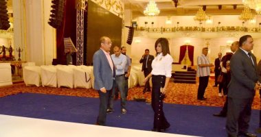 وزيرة الهجرة تتفقد الاستعدادات النهائية لـ "مصر تستطيع بالتاء المربوطة"