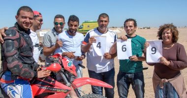 بالصور.. دراج مصرى يحقق رقما قياسيا فى الدوران فى حلبة لمدة 24 ساعة 