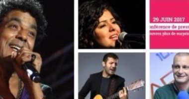 محمد منير ودينا الوديدى وحمزة نمرة يمثلون مصر فى مهرجان الحمامات بتونس