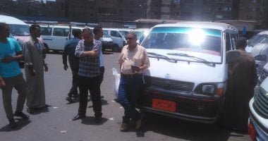 بالصور.. حملة فى جنوب الجيزة للرقابة على أسعار البوتاجاز وأجرة المواصلات