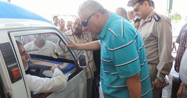 بالصور.. مدير الأمن يتفقد مجمع مواقف دمنهور بالبحيرة