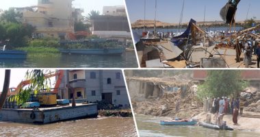 الرى تشن حملات فى المحافظات لإزالة 29 حالة تعدى على النيل والترع