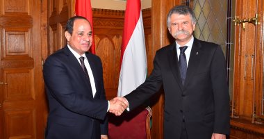 السيسى يؤكد لرئيس برلمان المجر اهتمام مصر بتفعيل التعاون بين البلدين