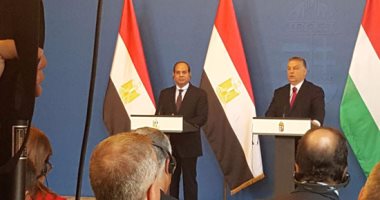 السيسى ورئيس وزراء المجر يتفقان على مكافحة الهجرة غير الشرعية من منظور شامل