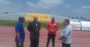 بالصور.. روراوة يتفقد ملاعب برج العرب وسموحة استعدادا للبطولة العربية