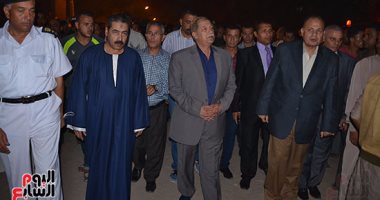 بالصور.. محافظ الإسماعيلية ومدير الأمن على رأس مشيعى الشهيد صلاح إبراهيم