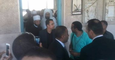 بالصور.. الأزهرى والجفرى يزوران مسجد العارف وأقدم معهد أزهرى بسوهاج