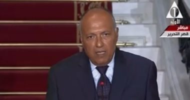 بالفيديو.. سامح شكرى: ما تقوم به قطر تعدى الاتهام وهناك وقائع مسجلة وموثقة